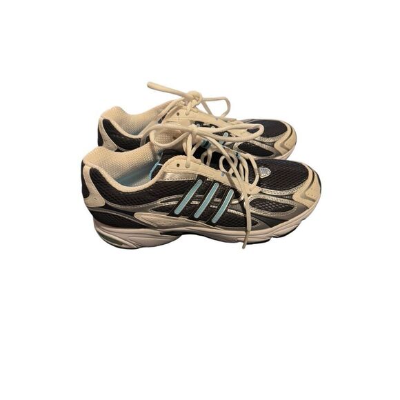 NEW in Box Vintage adidas Uraha Blue/Slvr/Wht Womens Running 2007 FOR COLLECTORS - Picture 2 of 11